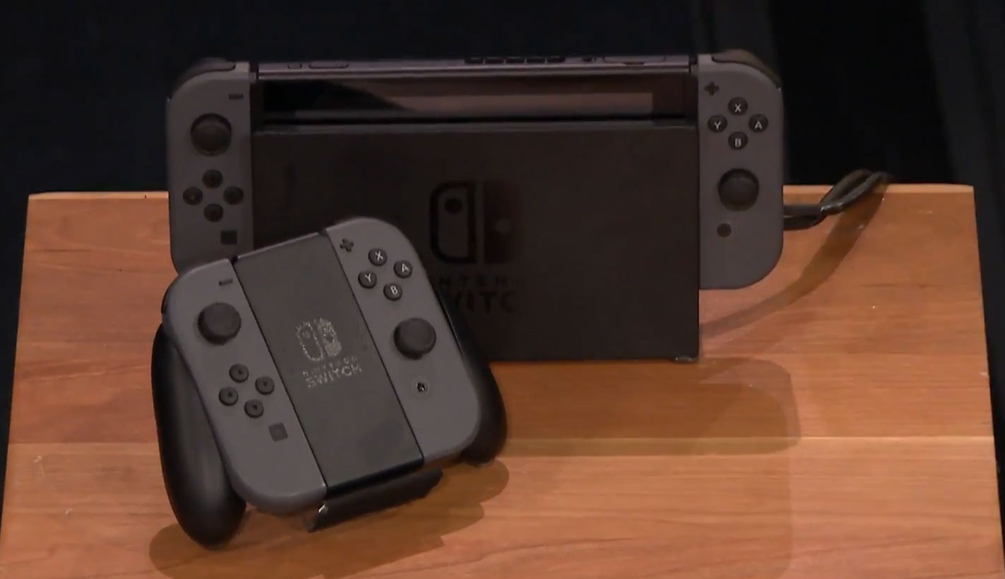 Nintendo demonstriert erstmals Switch-Konsole