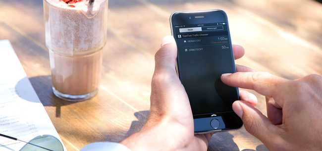 Tomtom Traffic Checker sagt Staus voraus
