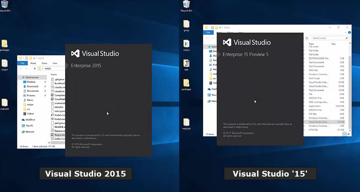 Visual Studio 15: Microsoft bringt Preview Nummer 5