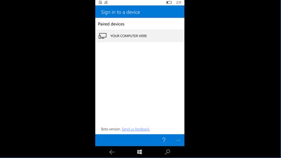 Einloggen auf Windows 10 per Fingertip