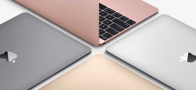 Apples Macbook jetzt auch in Roségold und mit neuen Komponenten
