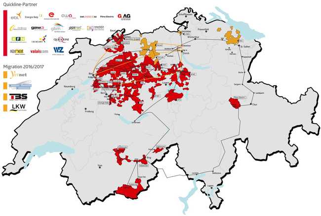 Quickline erweitert Netz nach Glattfelden