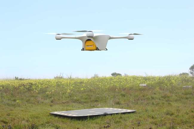 Drohnen der Post übernehmen Spezialtransporte im Tessin