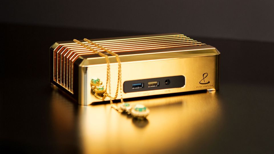 Schweizer Mini-Computer aus purem Gold