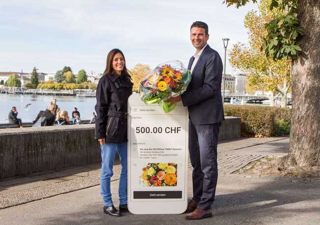 Twint vermeldet 500'000 Kunden