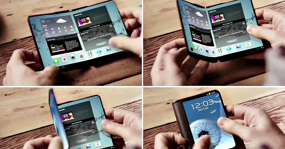CES: Samsung zeigte hinter verschlossenen Türen faltbares Display
