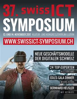 37. swissICT Symposium - das Programm steht, die neue Website dazu auch