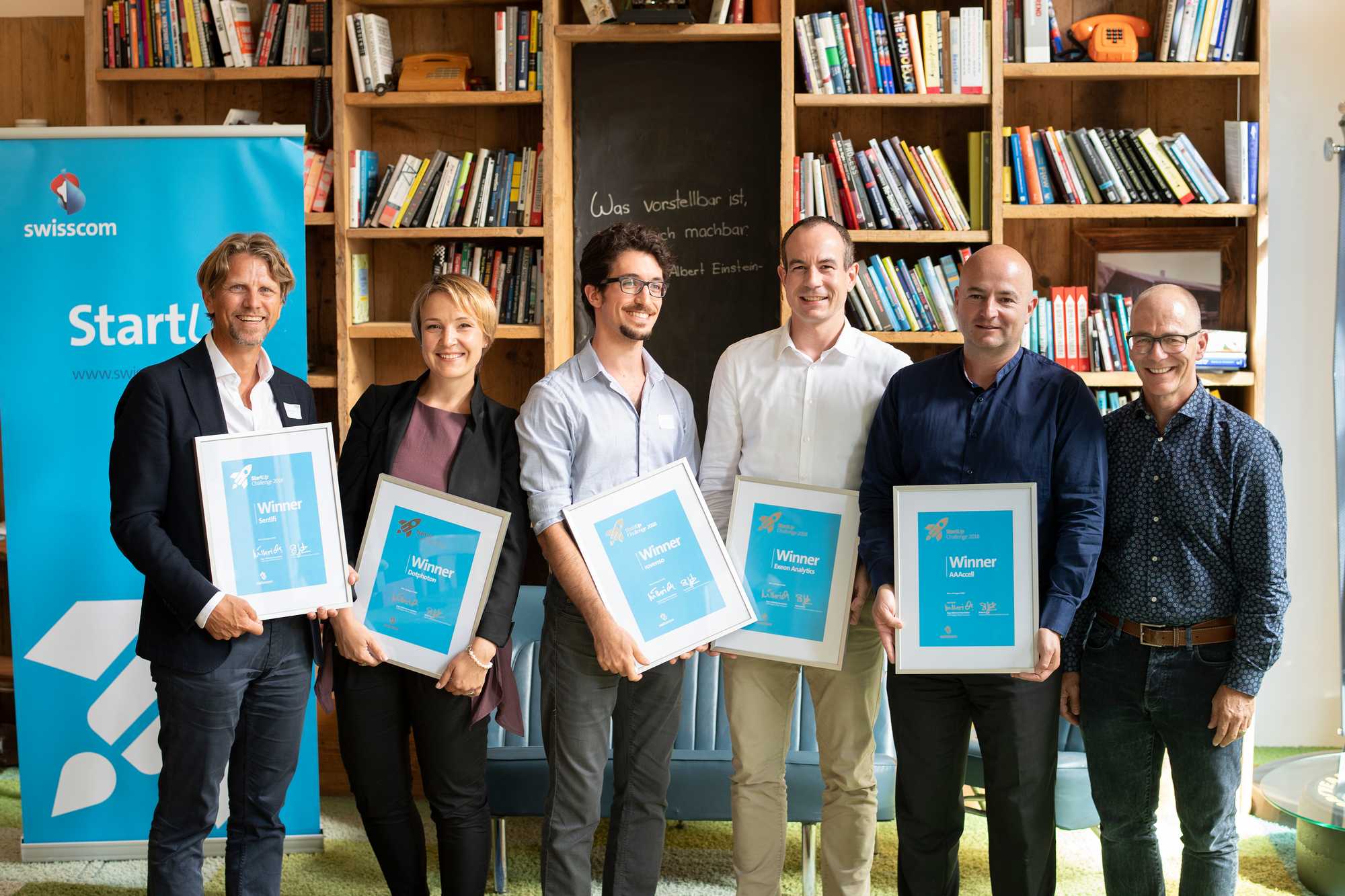 Das sind die Gewinner der Swisscom Startup Challenge 2018