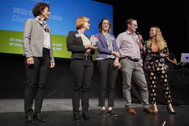 Ausbildungs-Award für Würth Itensis, Informatik Aargau, Noser und UBS