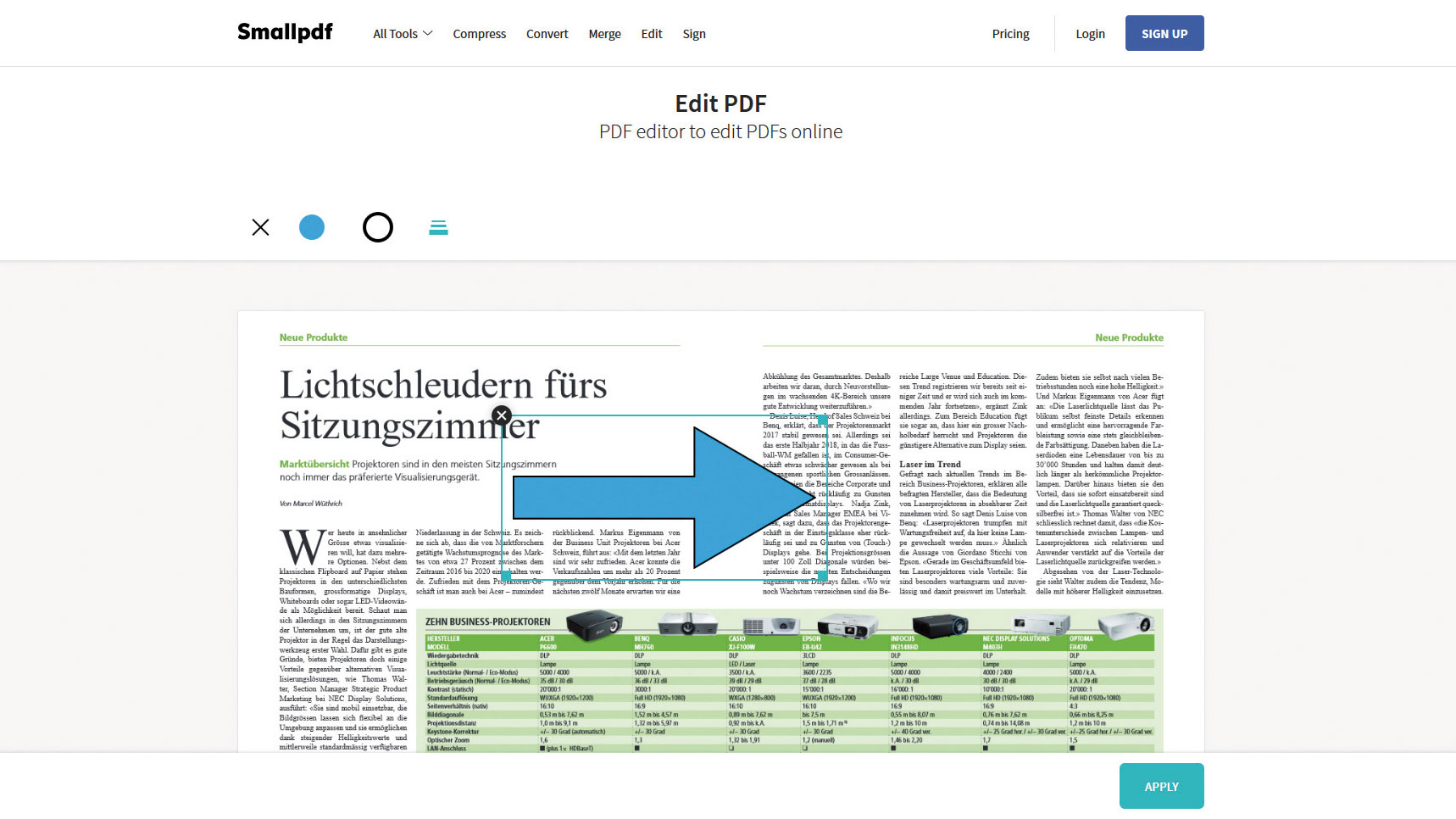 Ein Schweizer PDF-Tool für fast alle Fälle