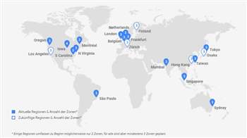 Interxion bietet in Europa direkte Anbindung an Google Cloud Platform