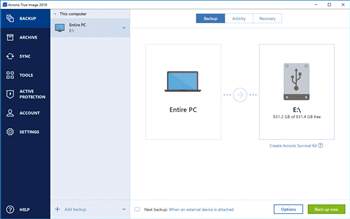 Jubiläums-Backup-Software