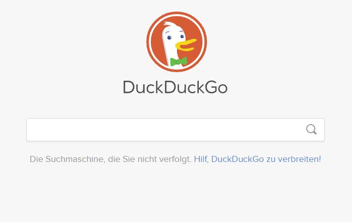 Chrome bringt Unterstützung für Suchmaschine Duck Duck Go