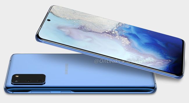 Render-Bilder zeigen Samsung S11