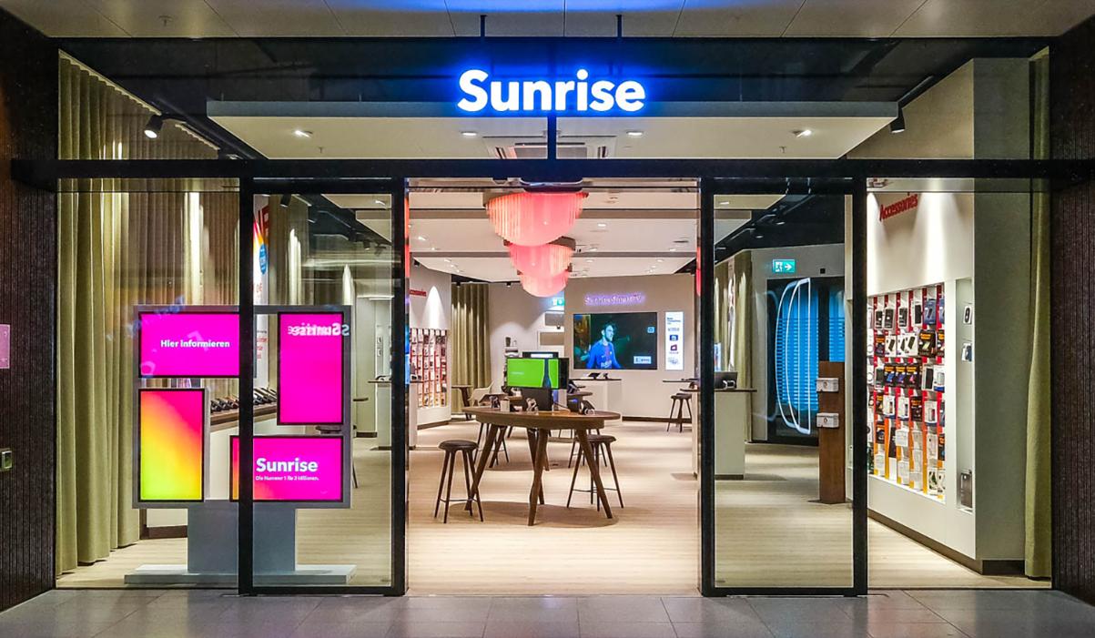 Sunrise bietet Internet- und TV-Geräte in Verbindung mit einem Internet-Abo an