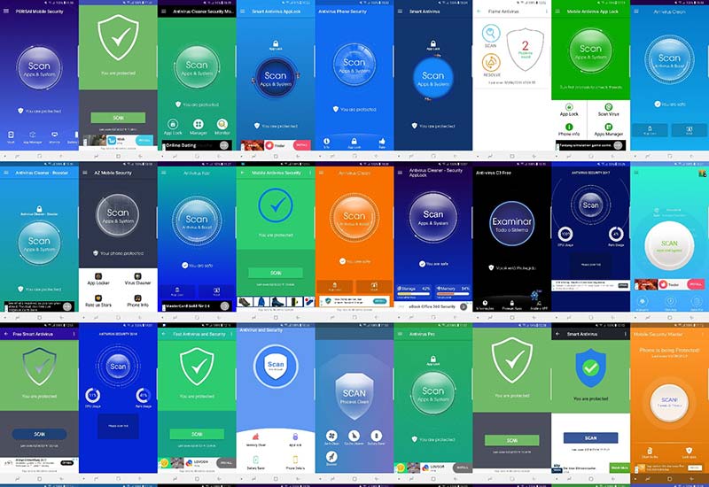 Schwache Antivirus-Apps für Android