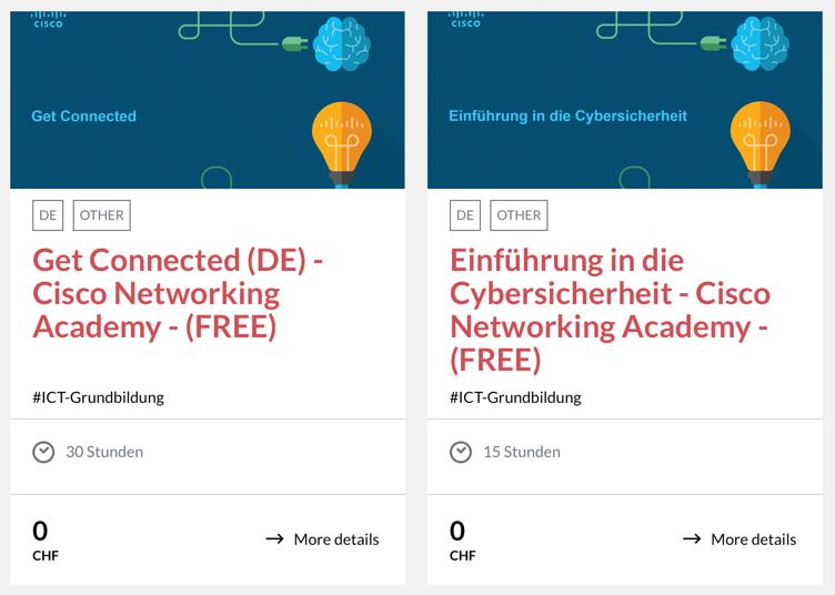 Digitalswitzerland und Cisco starten gemeinsame ICT-Bildungsinitiative