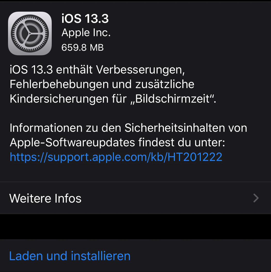 iOS 13.3 bringt nebst Fehlerbehebungen auch neue Funktionen