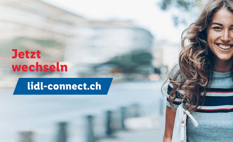 Lidl Schweiz lanciert Mobilfunk-Angebot