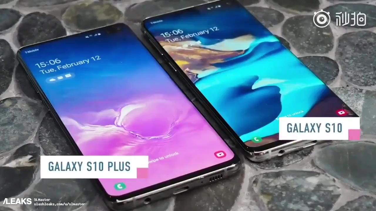 Hands-On Video zum Samsung S10 geleaked