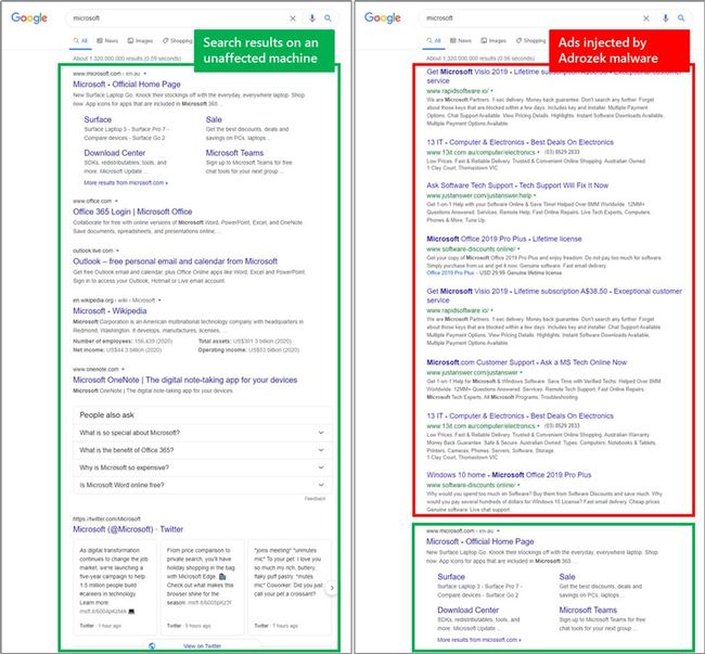 Microsoft warnt vor Adrozek-Malware