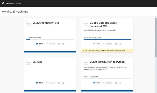 Integration von Azure Lab Services in Microsoft Teams verfügbar