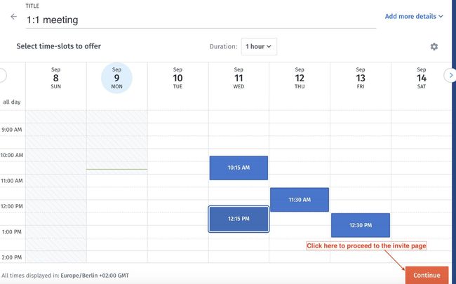 Doodle kündigt neue Funktion Bookable Calendar an