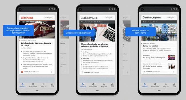 Google News Showcase geht an den Start