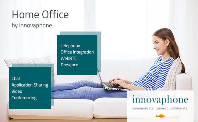 Arbeiten Sie doch einfach von zuhause aus: Home Office by innovaphone