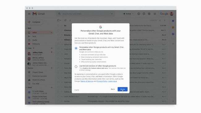 Gmail und Co.: Google verbessert Kontrolle über Smart Features