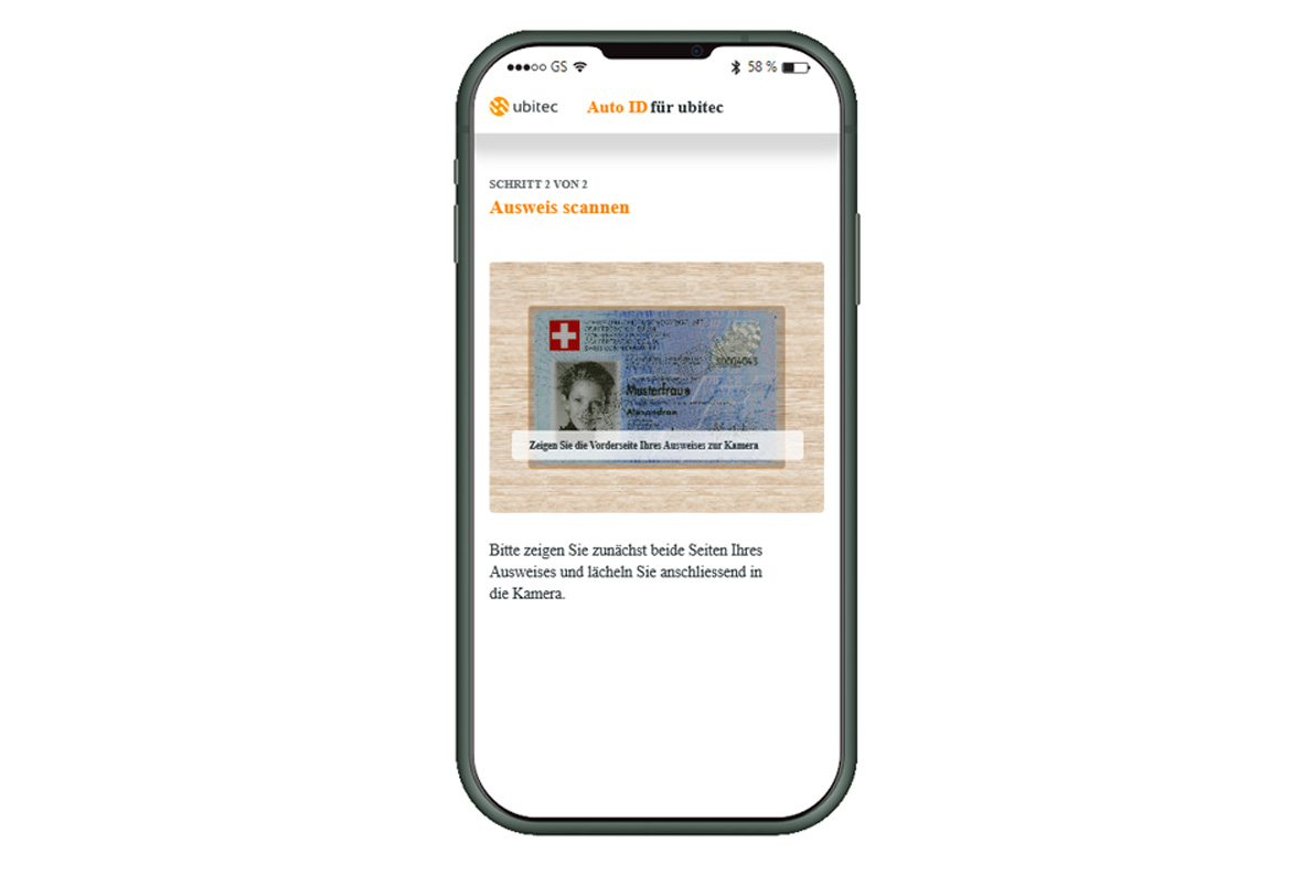 UbiID verspricht Identifikation innert Sekunden