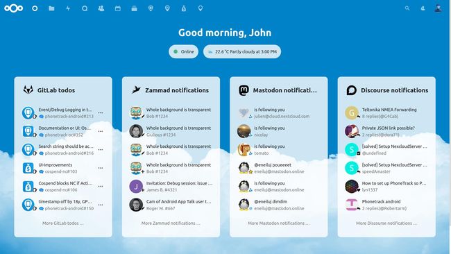 Nextcloud 20 mit neuem Dashboard und Integrationen