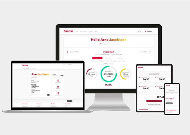 Service-Apps: Sunrise vor Swisscom