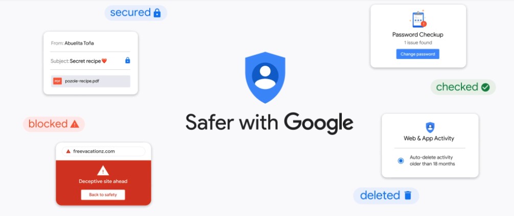 Google I/O: Neue Sicherheitsfunktionen und neue Features für Maps