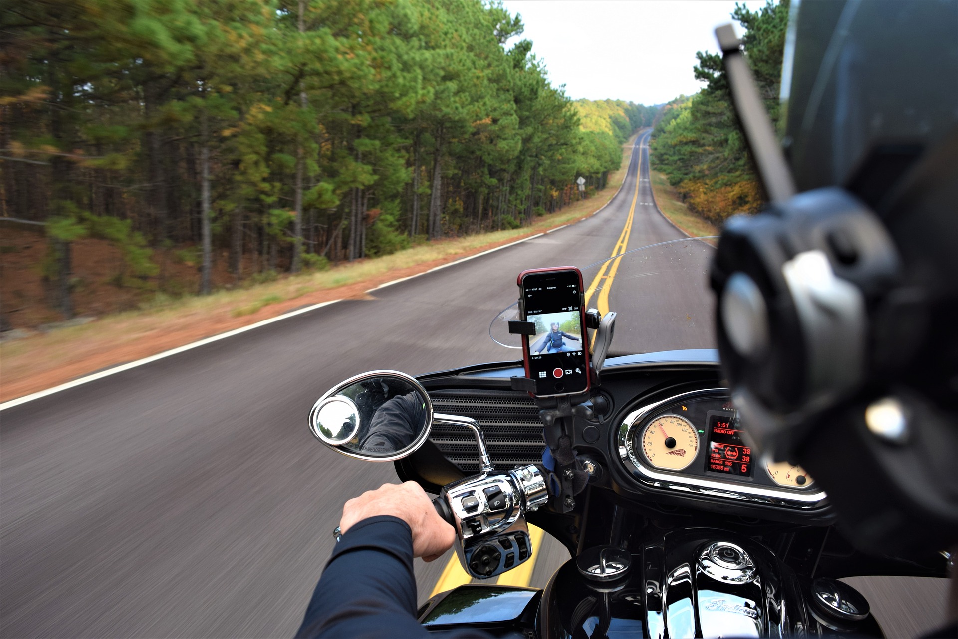 Vibrationen von Motorrädern können iPhone-Kameras zusetzen
