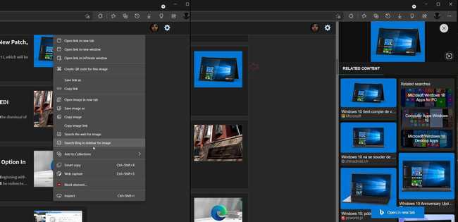 Microsoft testet Reverse Image Search in Edge