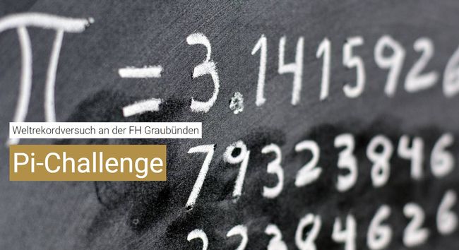 Fachhochschule Graubünden will Pi-Rekord knacken