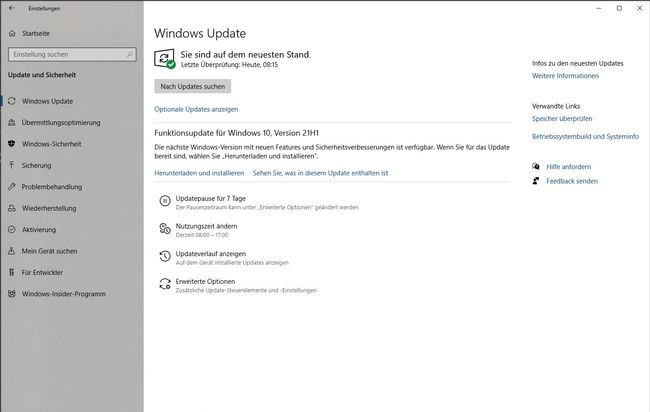 Windows-10-Mai-Update steht bereit