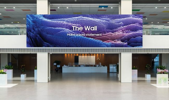 Samsungs The Wall gibt's jetzt auch als 1000-Zöller und 16K-Auflösung