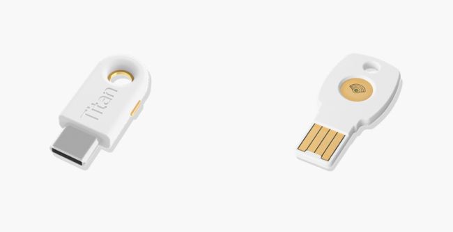 Google Titan Security Key nur noch mit NFC statt Bluetooth