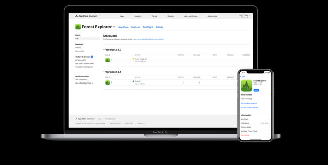 Apple Testflight neu auch für MacOS verfügbar