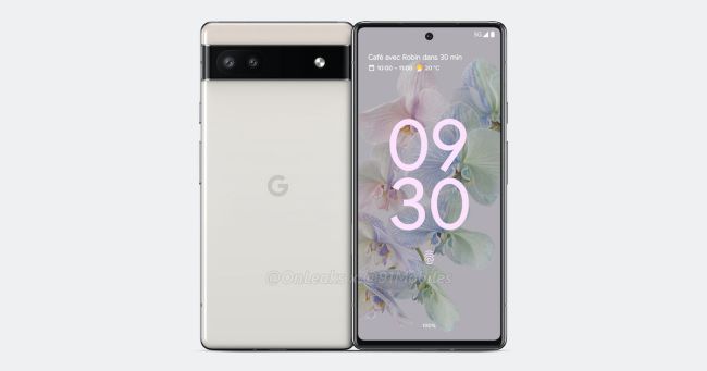 Renderbilder des Pixel 6a geleakt