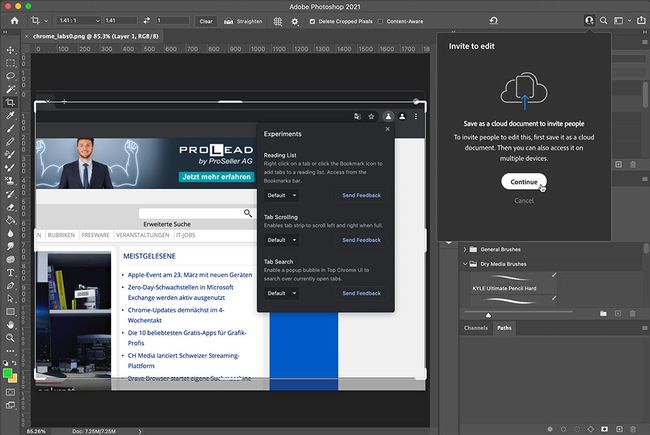 März-Update der Adobe Creative Cloud mit M1-nativem Photoshop