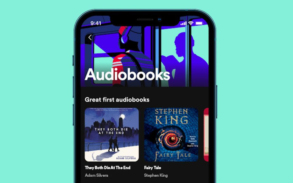 Spotify bietet neu Kauf von Hörbüchern
