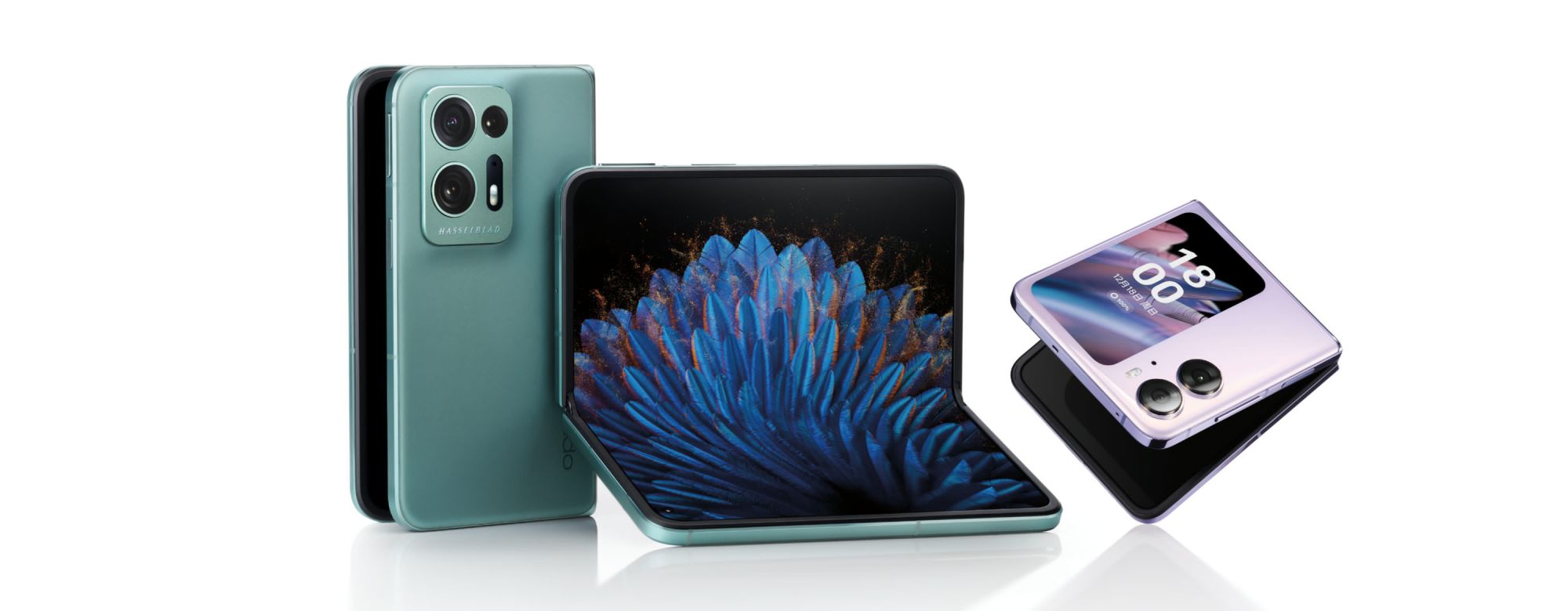 Oppo präsentiert neue Foldable-Smartphones