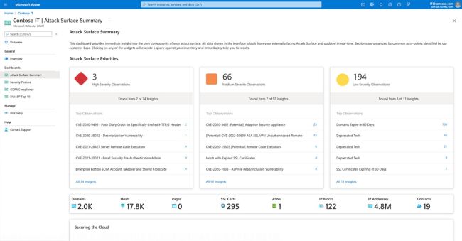 Microsoft lanciert External Attack Surface Management und Threat Intelligence