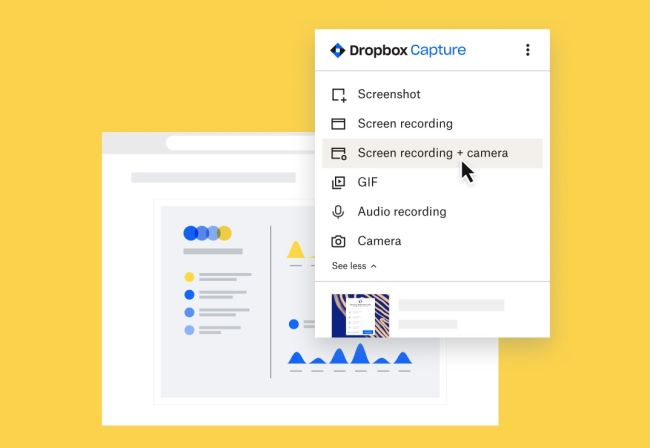 Neues Screen-Recording-Tool für Dropbox