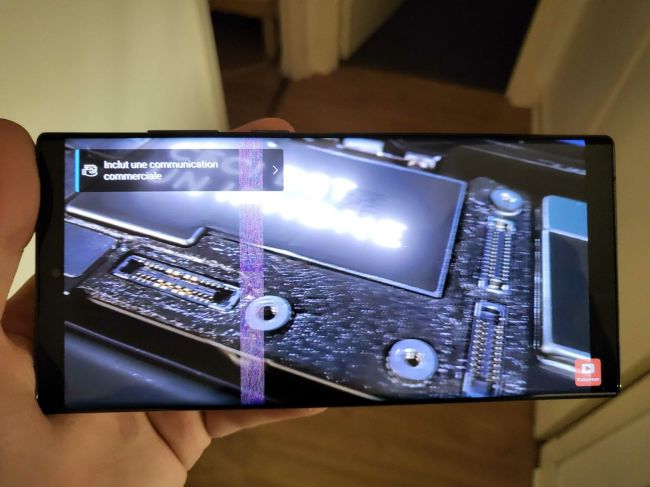 Galaxy S22 Ultra mit Display-Problemen