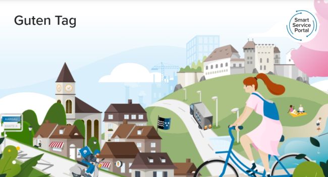 Neues zentrales Online-Portal für behördliche Services im Aargau