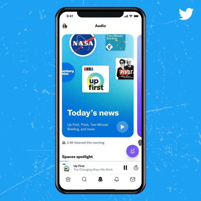 Twitter erweitert Spaces um Podcasts